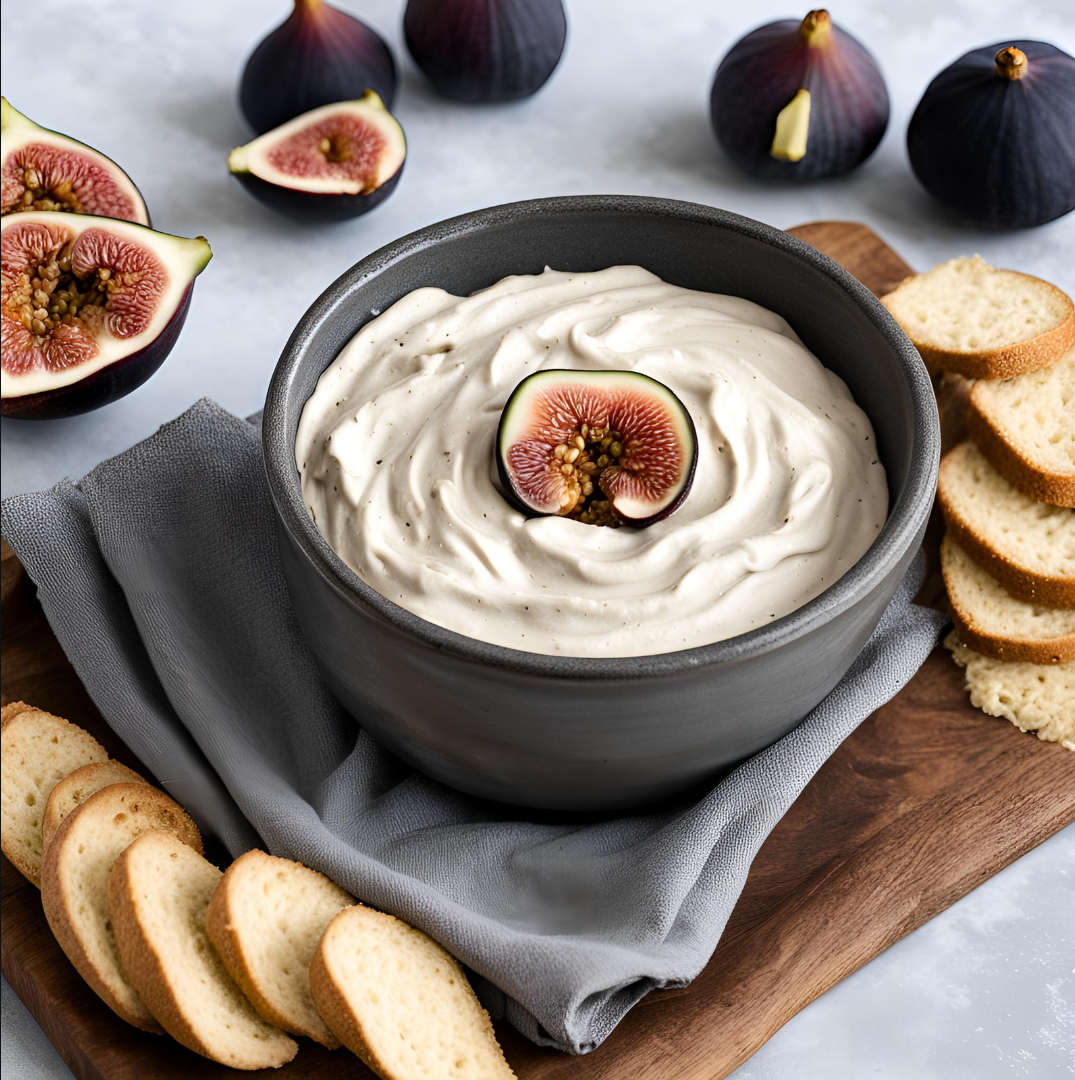 Feigen-Frischkäse-Dip | Rezept von Springlane Feigen-Frischkäse-Dip | Rezept von Springlane