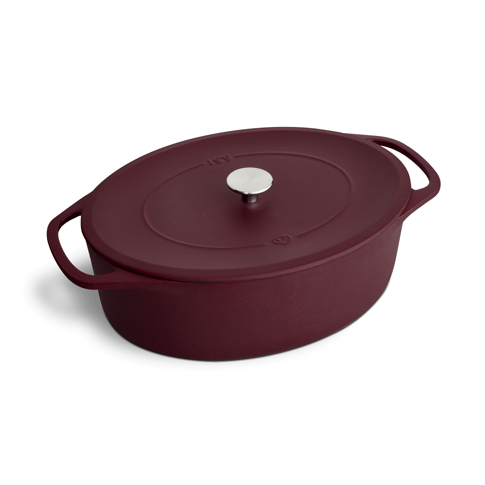 Cocotte Ruby Earth oval 33 cm - 6,5 Liter