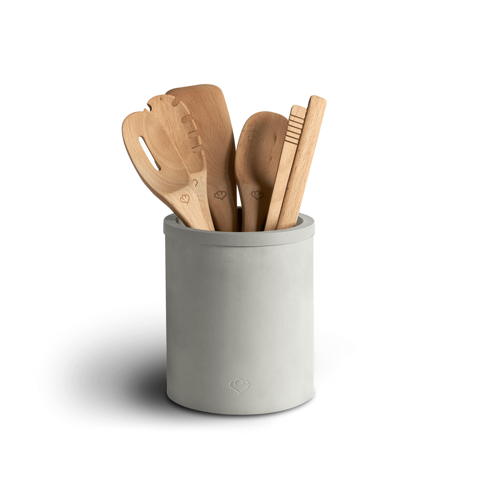 Küchenhelfer-Set aus Buchenholz, 6-tlg. – Springlane