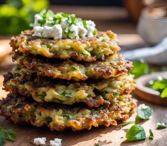 Knusprige Zucchinipuffer mit Feta – Ein Geschmackserlebnis der besonderen Art