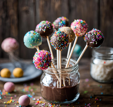 Kreative Cake Pops - Aus Kuchenresten zu süßen Kunstwerken