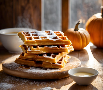 Kürbis-Waffeln – Der herbstliche Genuss für die ganze Familie