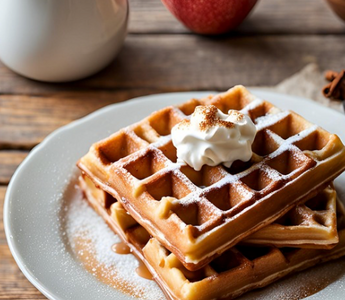 Herbstliche Zimt-Apfel-Waffeln – Der Geschmack von Gemütlichkeit