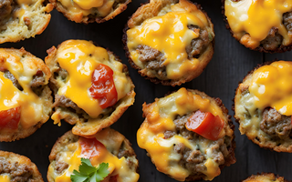 Cheeseburger Muffins: Der ultimative Snack für jede Gelegenheit