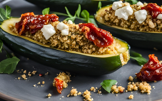 Mediterrane Quinoa-Zucchini-Boote: Ein leichtes und köstliches Gericht Springlane