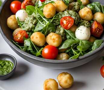 Frischer Gnocchisalat Caprese: Ein mediterraner Genuss