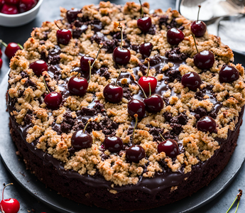 Einfacher Schoko-Streuselkuchen mit Kirschen: Ein Klassiker für jede Kaffeetafel