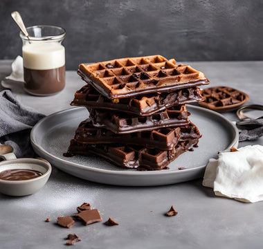 Schokoladige Brownie-Waffeln: Ein himmlischer Genuss für Schokoladenliebhaber