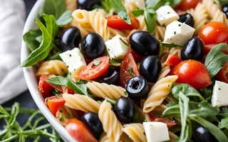 Mediterraner Nudelsalat mit Rucola: Ein Geschmackserlebnis der besonderen Art