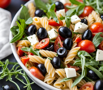 Mediterraner Nudelsalat mit Rucola: Ein Geschmackserlebnis der besonderen Art