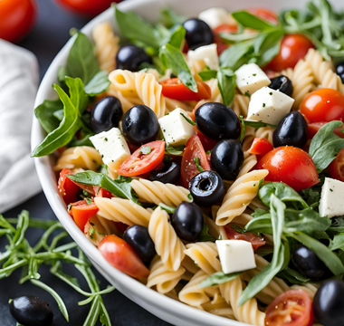 Mediterraner Nudelsalat mit Rucola: Ein Geschmackserlebnis der besonderen Art