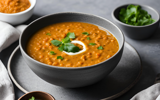 Verführerische Rote Linsen-Kokos-Suppe: Ein Genuss für Feinschmecker