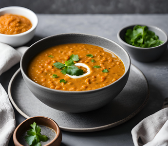 Verführerische Rote Linsen-Kokos-Suppe: Ein Genuss für Feinschmecker