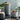 Keramik Vorratsdosen Stripes mit Holzdeckel - 10,1 x 18,3 cm - Dunkelgrau
