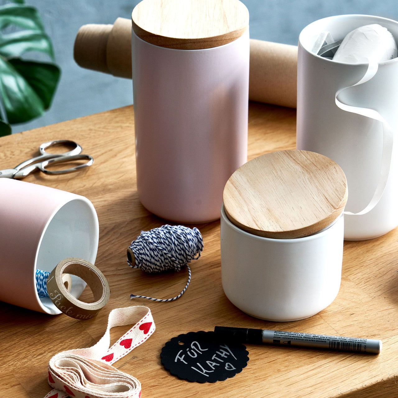springlane aufbewahrung Keramik Vorratsdosen Sweet Scandi 4er Set