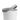 4er-Set Eisbehälter 400 ml, 8,2 x 10,5 cm, BPA-frei - Grau/Weiß Springlane