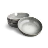 Set Di 2 Ciotole In Gres - Ciotoline Grigie Smaltate Per Portate, Salse O Decorazione - Foto 8