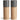 Salt & pepper mill set 2 pcs. Made of beech wood and concrete - brown/dark gray